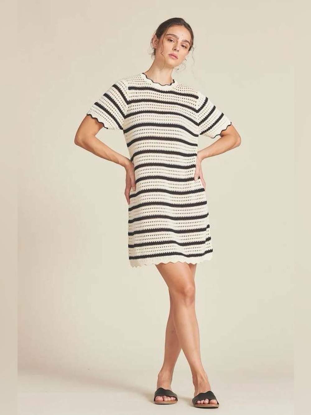 Trovata Birds of Paradis Mer knit dress